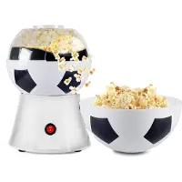 Core Popcorn Machine - Popcorn maker - Popcornmais Machine - Zwart/Wit - 21cm x 21cm x 29cm