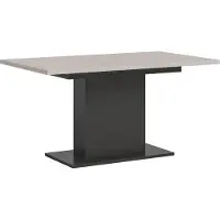 Xonox Eettafel Motion | uitschuifbaar | met poten | grijs / kasjmier | 150(190)x90