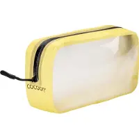 Cocoon - Hanging Toiletry Kit Minimalist - Toilettas 2,9 l, grijs/geel