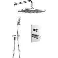 Laveo Tores Inbouw Douchekraan met Set - Chroom