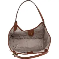DKNY schoudertas Mari Tote Bag Natural / Saddle beige