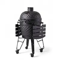 BASTE Kamado bbq XL - 23,5 inch - Zwart