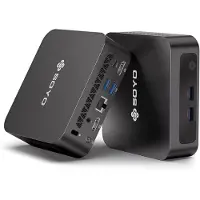 SOYO Y5 Mini PC - Intel i3 4030U - 8GB ram - 128GB ssd - Windows 11 Pro – Ultra Compacte Desktop Computer Stil & Compact