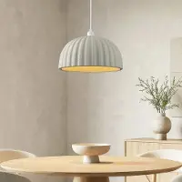LumenXL Wabi Sabi hanglamp Kawasu - steeneffect in saliegroen