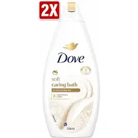 Dove 2 x - Douchegel - Soft Caring Bath - 720ml