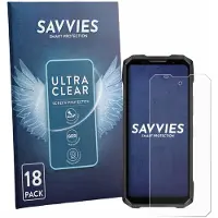 Savvies - Screenprotector voor Doogee V Max 2 Pro - Folie Beschermfolie transparant 18 Stuks