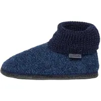 Gottstein Huisschoenen 'Wool Venture High' donkerblauw