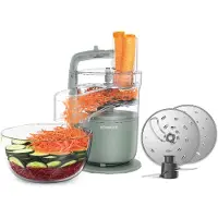 Kenwood MultiPro Go FDP23.140GR - Foodprocessor - Eucalyptus groen - Express Serve - Go collectie