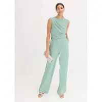 Bonprix Jumpsuit van glanzend satijn 52