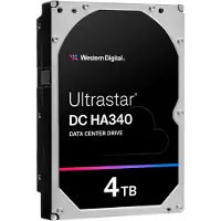 Western Digital WD Ultrastar DC HA340 WUS721204BLE6L4 - Harde schijf - Datacenter - 4 TB - intern - 3.5" (8.9 cm) - SATA 6Gb/s - 7200 rpm - Cache: 256 MB