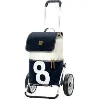 Andersen Shopper Shopper '360°' marine / wit / eierschaal