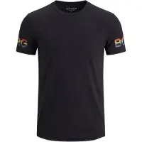 Bjƶrn Borg Functioneel shirt pasteelgeel / sering / watermeloen rood / zwart