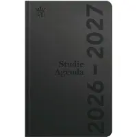 Ryam | Studie agenda DeLuxe | 2026/2027 | Genaaid gebonden | 12 mnd | B6 | Zwart |
