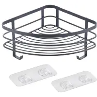 Metaltex Origin Lava etagère zwart - 272 mm diep - 207 mm breed - 132 mm hoog