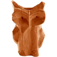 Serax After Midnight Owl Vase L - Vazen Steengoed Orange - B7325003-350