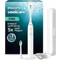 Philips Elektrische tandenborstel – Geluidsborstel met druksensor, drie intensiteitsniveaus, EasyStart-functie, SmarTimer, batterijduur van 14 dagen, reisetui