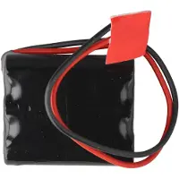 AccuCell Noodverlichting batterij NiMH 7.2V 1800mAh F2x3 Mignon AA met 200 mm kabel aan één zijde