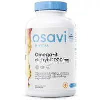 Osavi - Omega-3 Visolie Moleculair Gedestilleerd 1000 mg met citroensmaak (180 softgels)