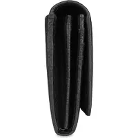 Bugatti portemonnee Emilia Ladies Long Wallet With Flap Black zwart