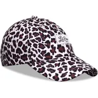 LIL'BOO Meisjes Petten Leopard Dad Cap - Bruin - Maat 7/14Y - XL