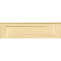 Formani TIMELESS F535 briefplaat recht messing ongelakt