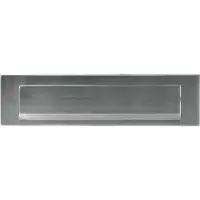 Formani TIMELESS F535 briefplaat recht PVD mat nikkel