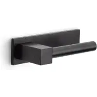 Formani Eric Kuster BOBBY EK100-G deurkruk geveerd op horizontaal schild - PVD mat zwart