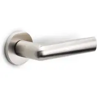 Formani Piet Boon INC PBI102-G deurkruk op rozet - mat RVS