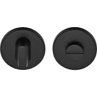 Formani Basics LBWC50-ZI toiletsluiting zonder indicatie ø52x6mm - mat zwart