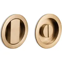 Formani | Schuifdeurkommen | LB57S | 57mm | Pvd Licht Brons