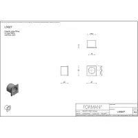Formani | Schuifdeurkommen | LSQ27 | 27mm | Pvd Mat Zwart