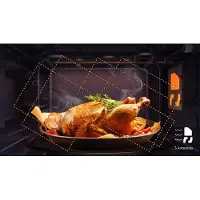 BOG Magnetron met Grill 23 L 800 W Keramisch Emaille Grill Frituur en Standby Eco Wit