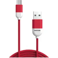 Pantone USB A to USB C Cable Pantone Pantone 1,5 m Red