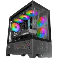Mars Gaming Gaming Behuizing - - MC-LCDX - IPS Scherm 9,16" - Gehard Glas - 360 mm Vloeistofkoeling