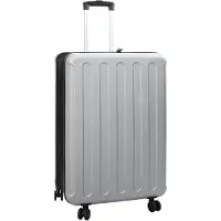 vidaXL Koffer met slot Zilver 50 x 30 x 76 cm ABS Kunststof