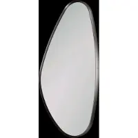 Balmani Auro organische toiletspiegel Brushed GunMetal 35 x 60 cm