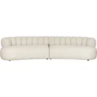 Dutchbone Duvane 4,5-Zitsbank Beige