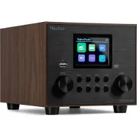 Audizio Vieste DAB radio met subwoofer - Digitale radio met Bluetooth