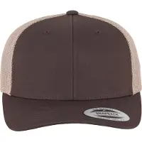 Flexfit Pet chocoladebruin / lichtbruin