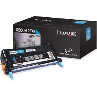 Lexmark Toner X560H2CG Cyaan Hoge capaciteit