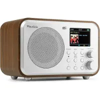 Audizio Milan draagbare DAB radio met Bluetooth, FM radio en accu -