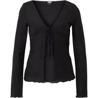 Urban Classics Gebreid vest zwart