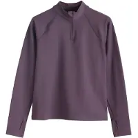 Next - Dames - Met fleece gevoerd sportjack met rits - Bruin