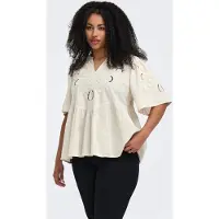 ONLY Caroaklyn Blouse Dames Beige 46