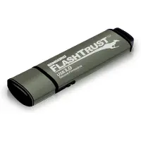 ISTORAGE – FlashTrust – 512 GB – Secure Firmware - USB 3.0 – USB-Stick – Fysieke Schrijfbeveilingsschakelaar – Zwart