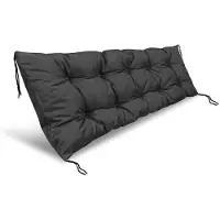 AIO Factory Tuinkussen 100x50 cm voor bank, schommel, pallet, waterdicht, zwart
