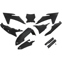 Ufo Ktm Sx/sx-f 2023-2024 Ktkit529f-001 Fork Protectors & Plastic Set