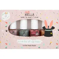 Miss Nella Nagellack - 4er-Pack - Pink & Green - - One Size - Nagellack