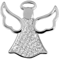 Akzent Dames hanger "Emeli" van 925 Sterlingzilver, gerhodineerd, duurzaam