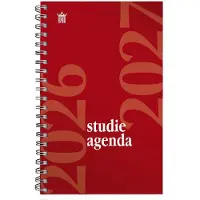 Ryam | Studie agenda | 2026/2027 | Spiraal | 15 x 20 | 12 mnd | Rood |